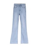 LICHT BLAUWE SKINNY FLARED JEANS