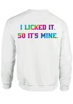 I LICKED IT - SWEATER WHITE