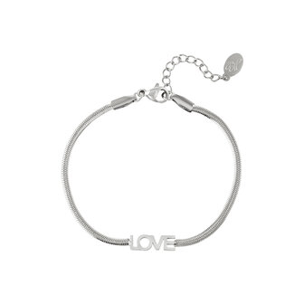 BRACELET - SIMPLE LOVE - SILVER