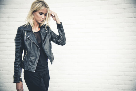 ROCKING BALLERINA BIKER JACKET 