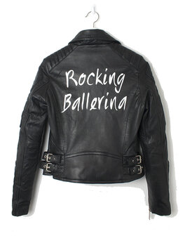 ROCKING BALLERINA BIKER JACKET 