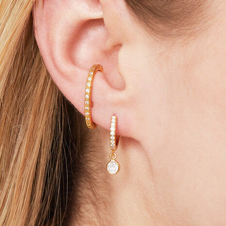 EARCUFF - SHIMMER - ZILVER