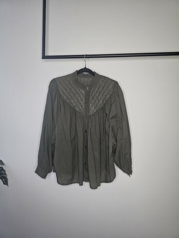 BLOUSE ARMY GREEN