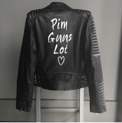 CUSTOMIZED BIKER JACKET