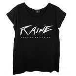 WIDE NECK TEE : RAINE