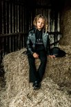 GIRLS HOODED SWEATER CLASSIC ROCKING BALLERINA