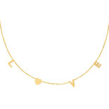 KETTING - LOVE LETTERS - GOUD