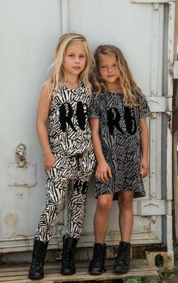 GIRLS MUSCLETEE : ZEBRA