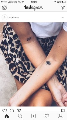 SUN, MOON & EYES...TATTOOS