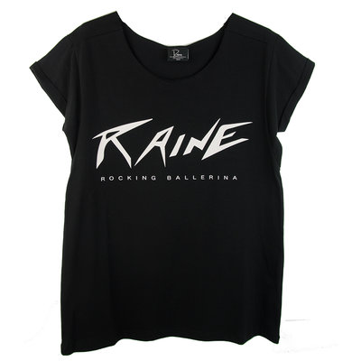 WIDE NECK TEE : RAINE