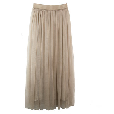TULLE ROK LANG - SAND