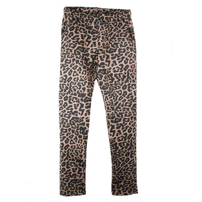 SUEDED LEOPARD TREGGING