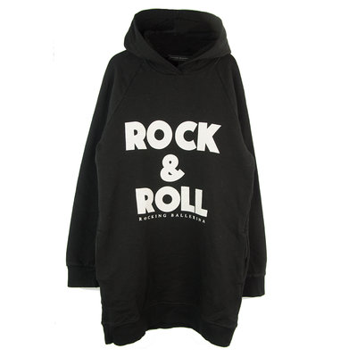 GIRLS HOODED SWEATDRESS ROCK & ROLL