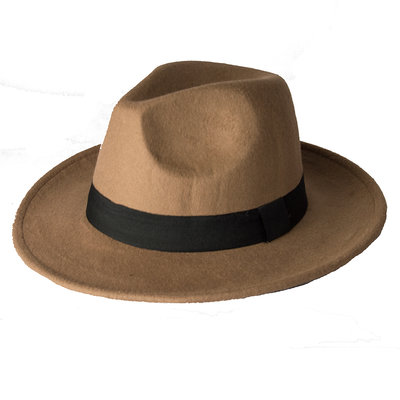 FEDORA COWBOY HOED BROWN