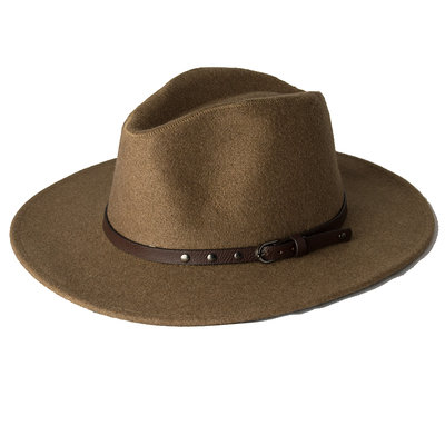 FEDORA COWBOY HOED TAUPE