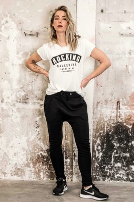 DROPPED CROTCH JOGGER; TIGER