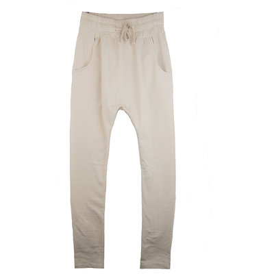 DROPPED CROTCH JOGGER; ROCKING BALLERINA CREAM