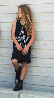 GIRLS RACERBACK T'SHIRT-DRESS & STAR TOUR
