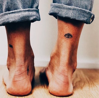 SUN, MOON & EYES...TATTOOS