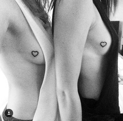 HEARTS ONLY TATTOOS