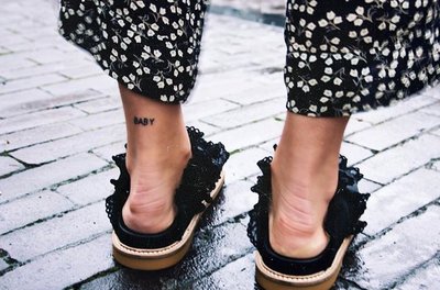 TYPEWRITER TEXT TATTOOS