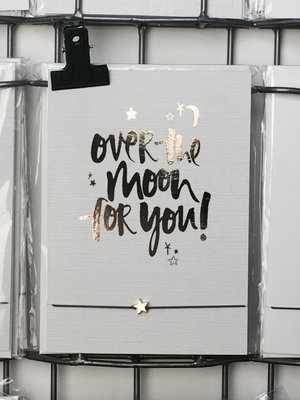 WISH CARD OVER THE MOON