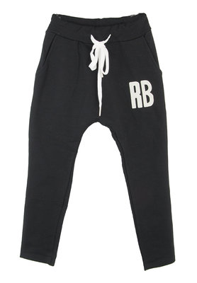 UNISEX DROPPED CROTCH JOGGER BLACK