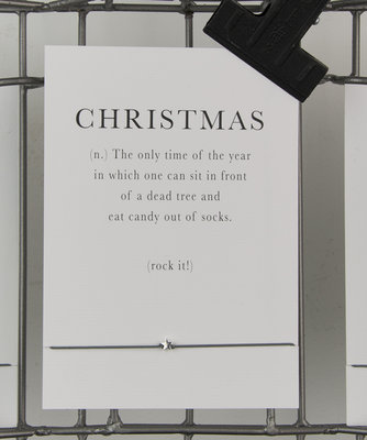 WISH CARD CHRISTMAS