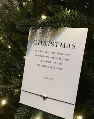 WISH CARD CHRISTMAS
