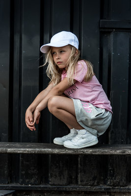 GIRLS : GLITTER ROKJE ZILVER GLITTER MET ZAKKEN - MAG NIET MEER RETOUR