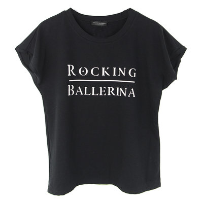 SWEATER SHORT SLEEVES : ROCKING BALLERINA DARK NAVY