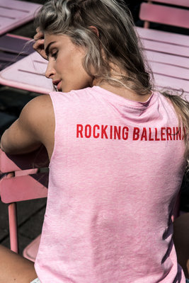 MUSCLE : STARS ROCKING BALLERINA PINK- mag niet meer retour.