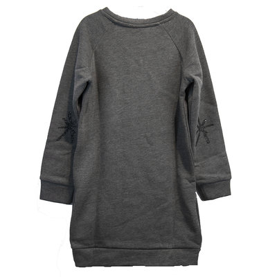 SWEATDRESS LOVEBOMB GLITTER ANTRA; (MAG NIET MEER RETOUR)