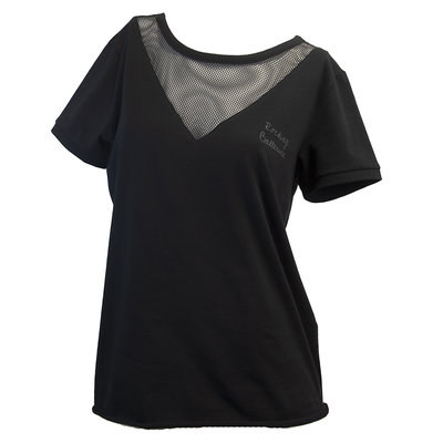 ROUND NECK TEE : MESH