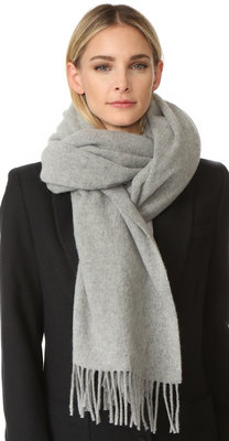 CASHMERE SHAWL ; 100% SCHEERWOL CAMEL