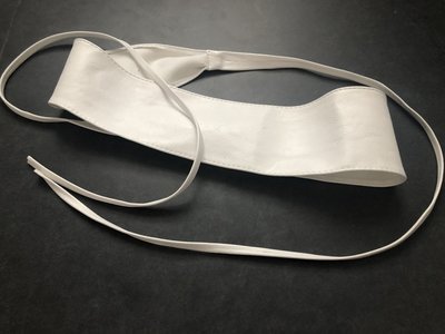 WRAP BELT / TULE BELT RICEWHITE ( mag niet meer retour)