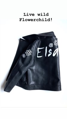 GIRLS BIKER EIGEN NAAM