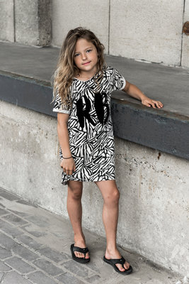 GIRLS ZEBRA DRESS