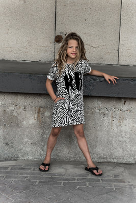 GIRLS ZEBRA DRESS