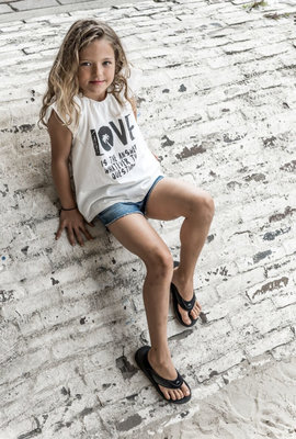GIRLS DENIM SHORT