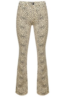 CHEETAH FLARE PANTS SAND