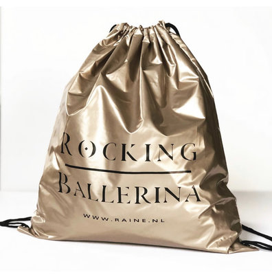 RUGZAKJE : ROCKING BALLERINA ( GOLD)