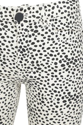CHEETAH FLARE PANTS CREME.