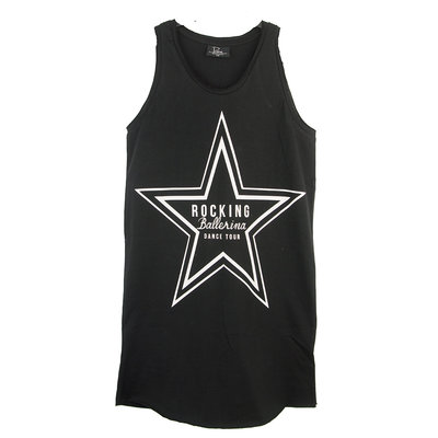 GIRLS RACERBACK T'SHIRT-DRESS & STAR TOUR