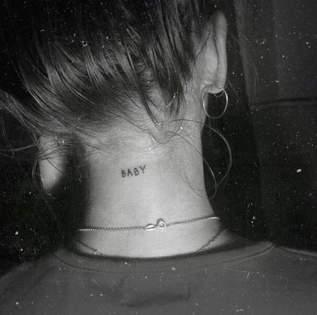 TYPEWRITER TEXT TATTOOS