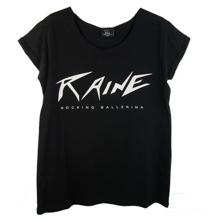 WIDE NECK TEE : RAINE