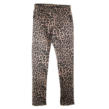 GIRLS SUEDED LEOPARD TREGGING- MAG NIET MEER RETOUR