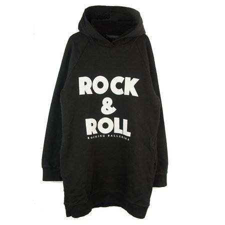 GIRLS HOODED SWEATDRESS ROCK & ROLL