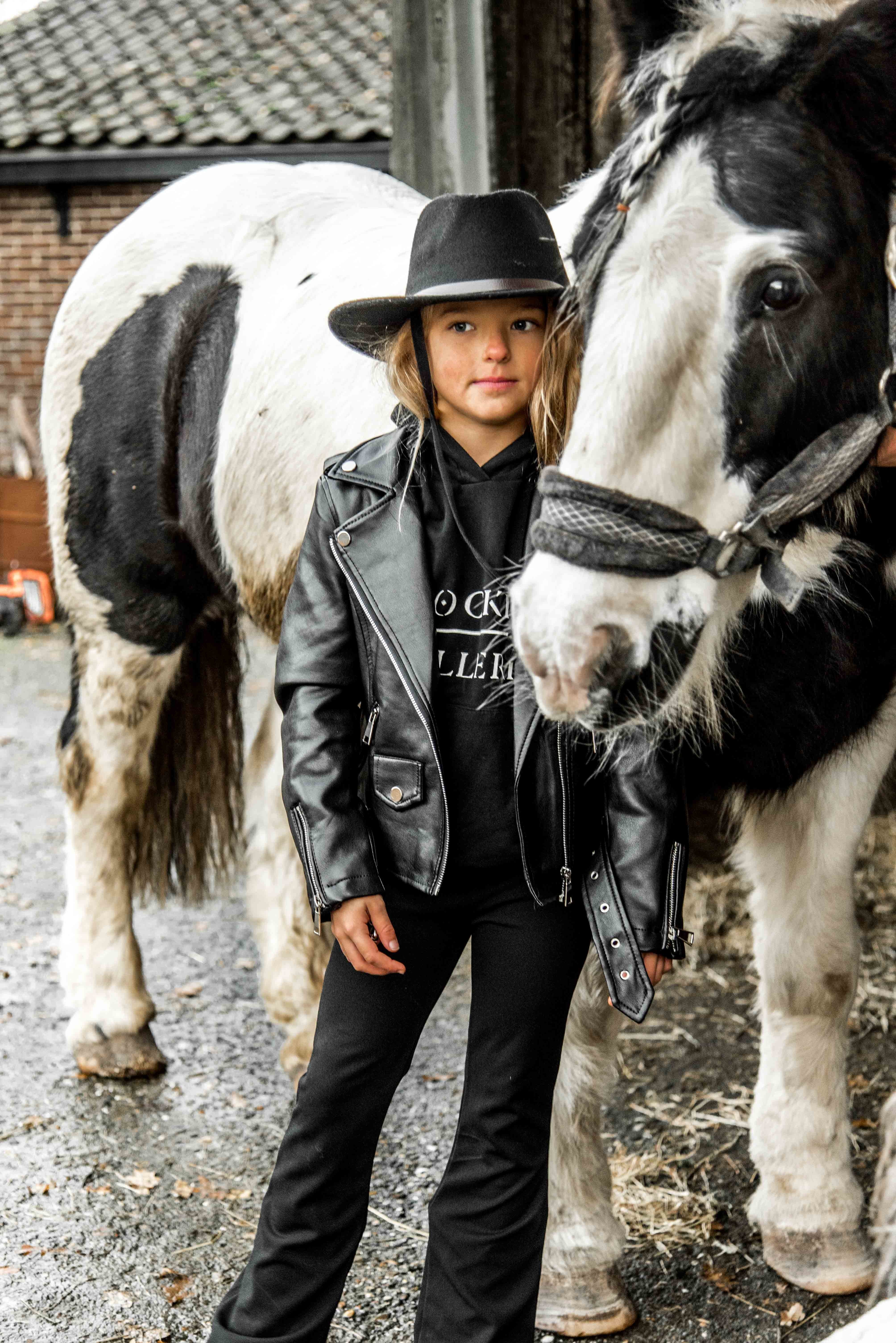 GIRLS BELT BIKER EIGEN NAAM