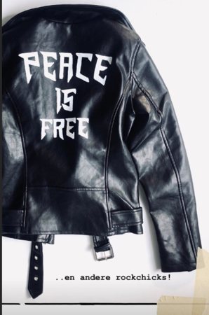 GIRLS BELT BIKER EIGEN NAAM